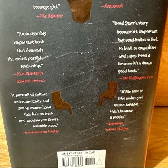 THE HATE U  GIVE BY ANGIE THOMAS Book - Picture 4 of 8